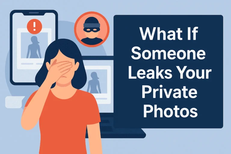 what if someone leaks your private photos