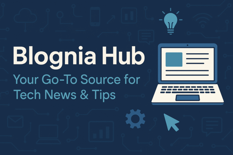 Blognia Hub is organized into several key categories to help you find the information you need quickly and easily. Let's take a closer look at what you can expect to find in each section: