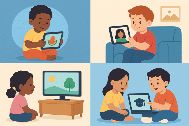 how technology affects child development